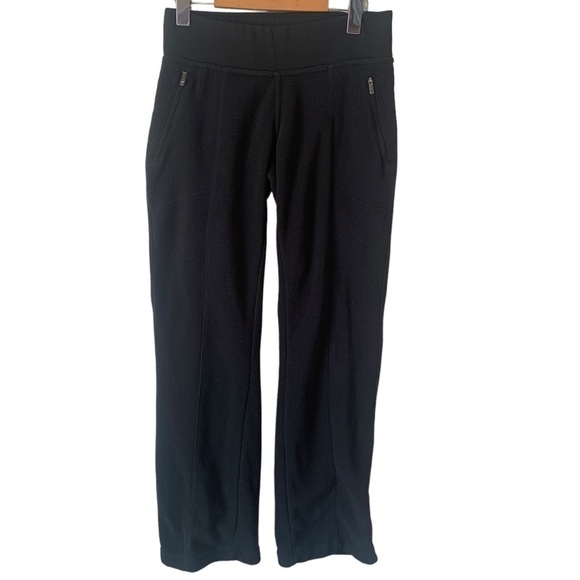 COLUMBIA Black Fleece Pants Outdoors Winter Gorpcore Women's Size Small - Picture 1 of 10